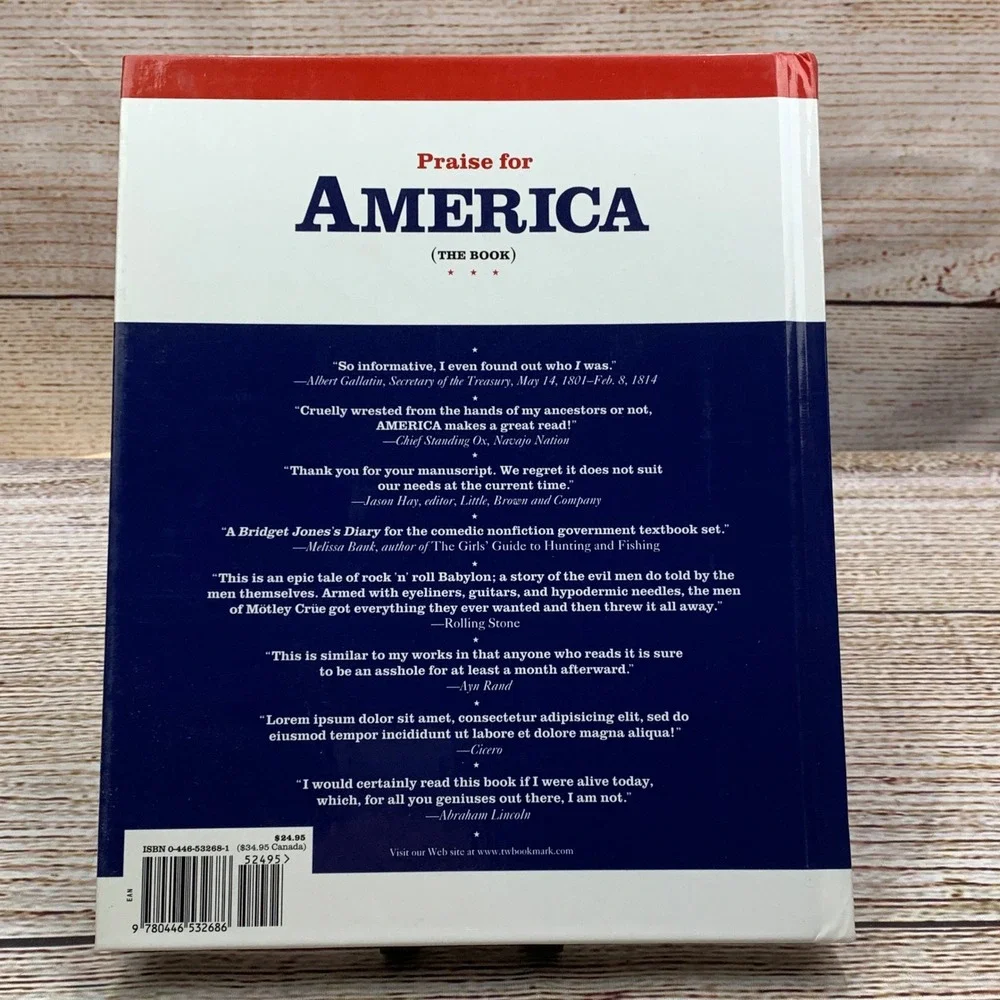 America‎ The Book A Citizens Guide To Democracy Inaction Jon Stewart 2004 HB